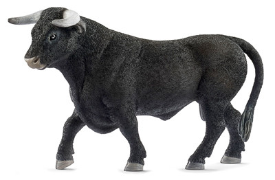 Black Bull Toy Animal Figure, Ages 3 & Up (5 pieces)