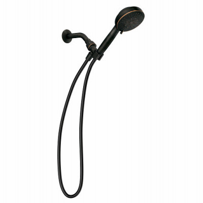 Hydro Energetix 7-Spray Handheld Shower Head, Mediterranean Bronze