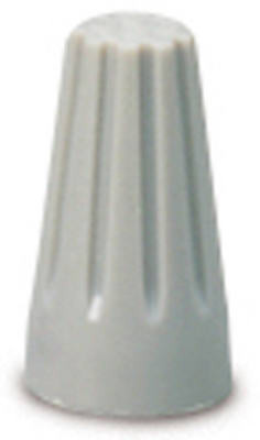 Wire Connector, Twist-On, 22-16 AWG, Gray, 14-Pk.