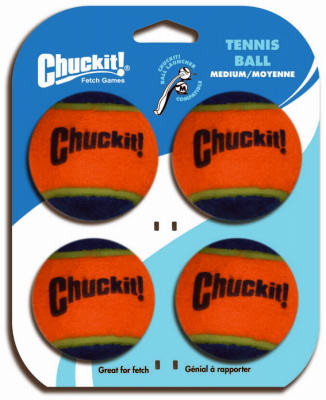 4-Pack Medium Tennis Ball