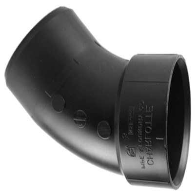 ABS/DWV Pipe 45-Degree Street Ell, 3 In.