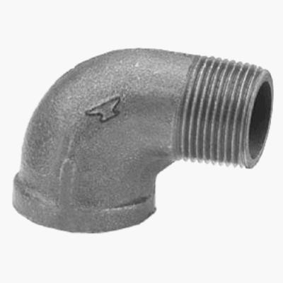 90-Degree Black Pipe Street Elbow, 1 In.