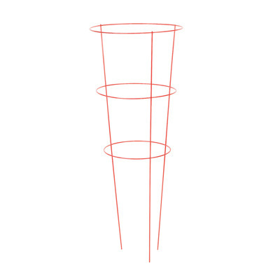 Tomato Cage, Heavy-Duty, Red, 42-In. (50 pieces)