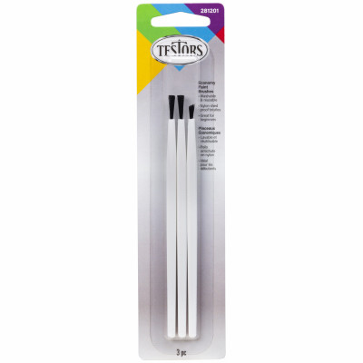 Economy Craft & Hobby Paint Brush Kit, Blue, 3-Pk.