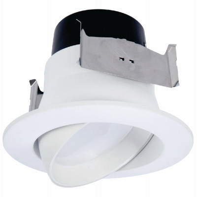 LED Gimbal Retrofit Kit, Adjustable Tilt/Rotation, 4-In.