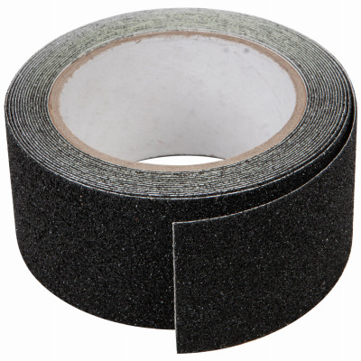 Textured, Anti-Slip Grip Tape, Black, 2 In. x 16 Ft.