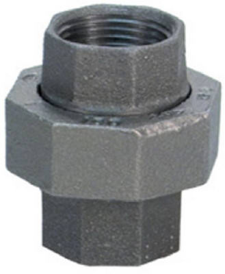 Black Pipe Union, 150#, 3/8 In.
