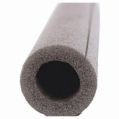 Tubular Pipe Insulation, Polyethylene Foam, Gray, For 1 or 3/4 In. Pipes, 6 Ft. (32 pieces)
