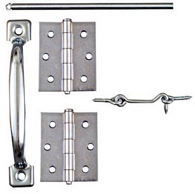 Zinc Screen/ Storm Door Set