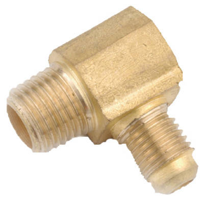 Flare Elbow, Lead Free Brass, 1/4 Flare x 1/8 In. MPT