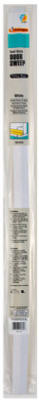 White Premium Self-Adhesive Door Sweep, 36 In.