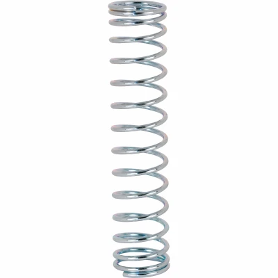Compression Spring, Spring Steel Construction, Nickel-Plated Finish, 0.080 GA x 7/8 in. x 4 in. (2 Pack)