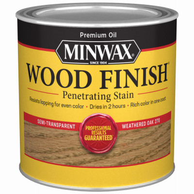 Wood Finish, Weathered Oak, 1/2 Pt.