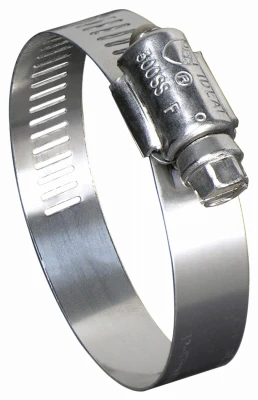 Hose Clamp, Marine Grade, Stainless Steel, 4 x 6 In.
