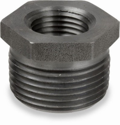 Black Pipe Hex Bushing, 3 x 1-1/2 In.