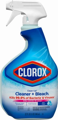 Clean Up Cleaner & Bleach, Fresh Scent, 32 oz.
