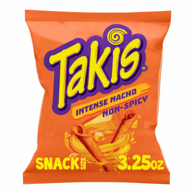 Takis Rolled Intense Nacho Tortilla Chips, 3.25 oz. (20 pieces)