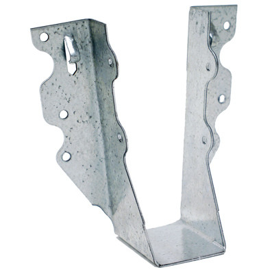 U Hanger, Rough Face Mount, 16 Gauge Steel, 2 x 6 In.