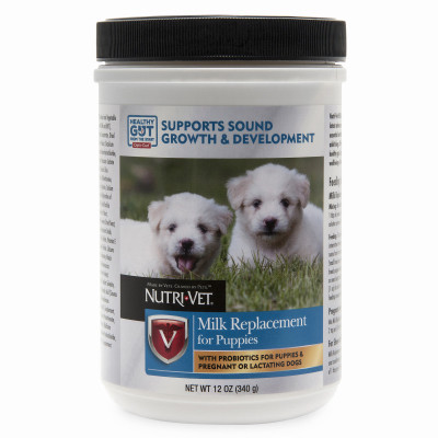 Nutri-Vet Puppy Milk Replacement, Powder, 12 oz.