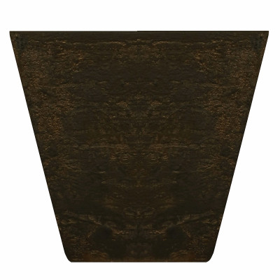 Tahoe Resin Planter, Falcon Brown, 15 In. Square
