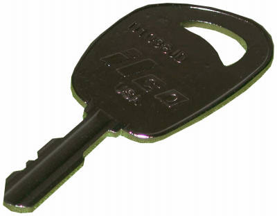 Nickel/ Brass John Deere Key Blank (10 pieces)