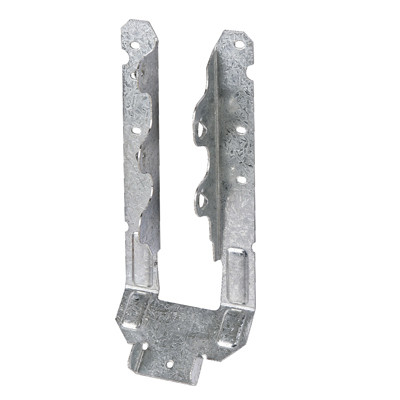 Light Rafter Slopeable U Hanger, 18 Gauge Steel, 2 x 8 In.