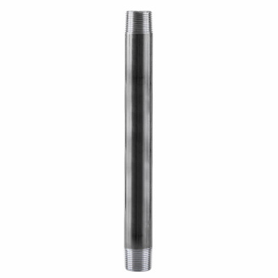 1 x 12 In. Black Pipe Nipple