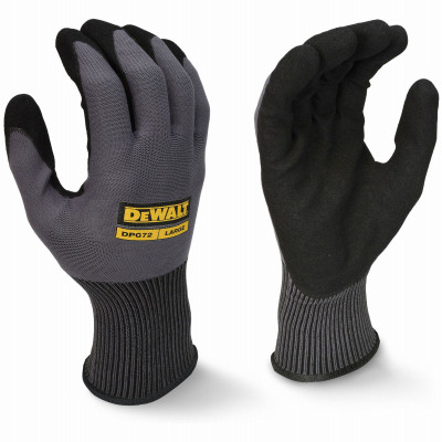 Oil & Water Resistant Nylon Work Gloves, Breathable, M