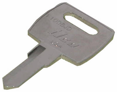 Nickel/ Brass John Deere Lockset Key (10 pieces)