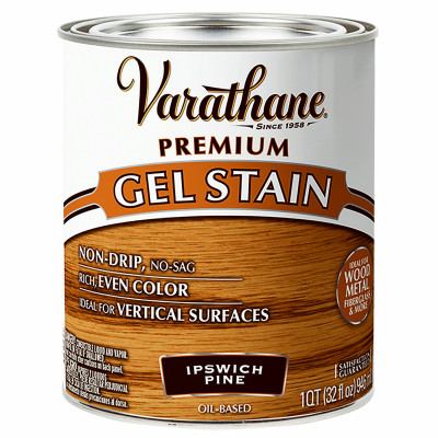 Premium Gel Wood Stain, Ipswich Pine, Qt.