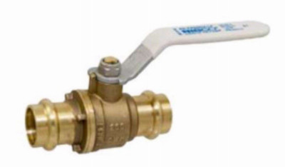 Ball Valve, 3/4 In. Press x Press