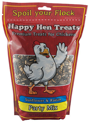 Poultry Mix, Sunflower & Raisin, 2-Lbs.