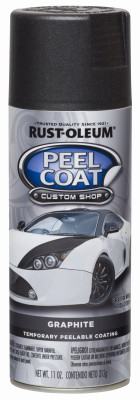 Custom Shop Automotive Spray Paint, Graphite, 11-oz.