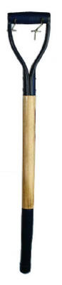 Spading Fork Handle, Tubular D-Grip, Ash, 30 In.