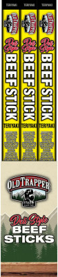 Teriyaki Deli Style Beef Stick, 1.75 oz. (26 pieces)