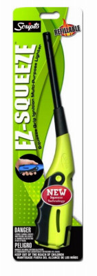 EZ Squeeze Utility Lighter, Assorted Colors (12 pieces)