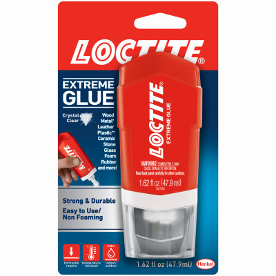 Loctite Extreme Glue, Clear, 1.62 oz Tube