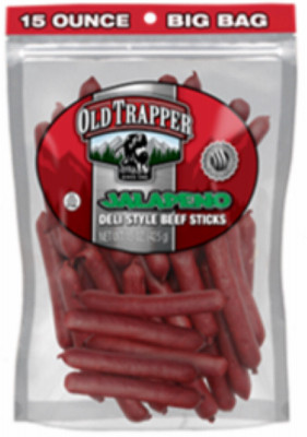 Jalapeno Deli Style Beef Sticks, 15 oz. (6 pieces)