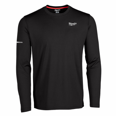 Workskin Long-Sleeve Layering T-Shirt, Black, M