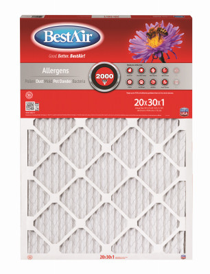 20x30 x 1 In. MERV 11 Furnace Filter (12 pieces)