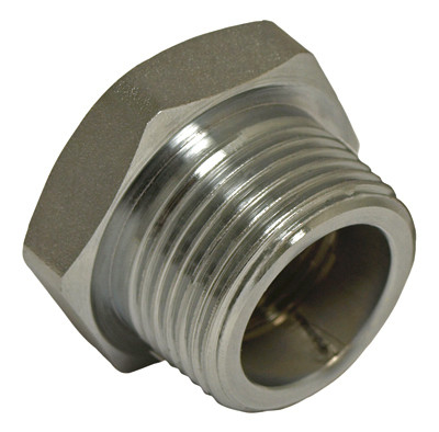 Fuel Nozzle Hex Reducer Bushing, 3/4-In. Female x 1-In. Male Head