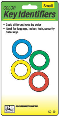Key Identifiers, Small, 4-Pk. (5 pieces)