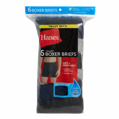 Hanes P6 Cswb Black/Grey/Blue Bb 2XL