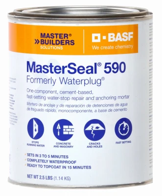 590 Hydraulic Cement, Quick Setting, 10 Lbs.