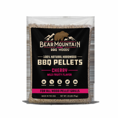 BBQ Hardwood Pellets, Cherry, 20 Lb.