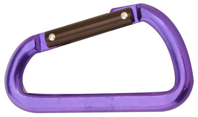 Aluminum Spring Snaps, Assorted Colors (10 pieces)