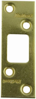 Deadbolt Strike, Polished Brass