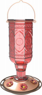 Hummingbird Feeder, Jewel Red, 20 oz. (4 pieces)