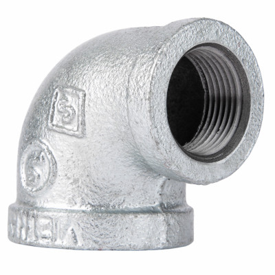 1 x 3/4 In. Galvanized Pipe Reducing Elbow