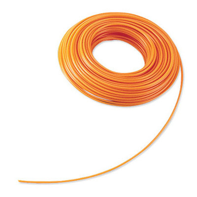 String Grass Trimmer Cord Coil, Orange, 130 mil, 120 Ft.